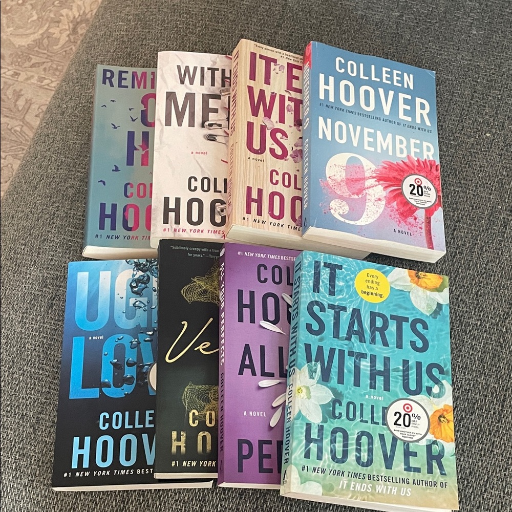 Colleen Hoover book set